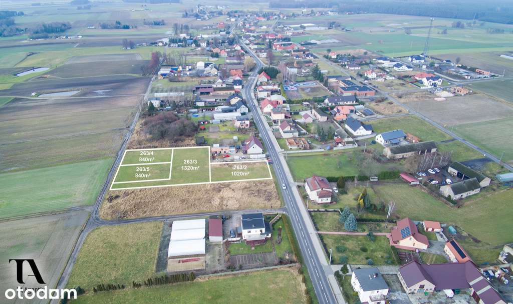 Grunt inwestycyjny przy głównej drodze Jezierzyce-6