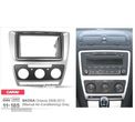 MOLDURA ADAPTADOR CINZENTA PARA RADIO 2-DIN PARA SKODA OCTAVIA 08-13 CON AIRE ACONDICIONADO MANUAL - 5