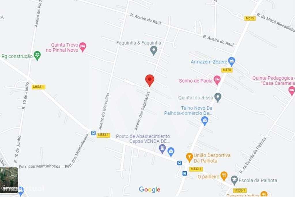 Terreno Urbano para construção com 1.595,800 m2 em Palmela - Grande imagem: 2/4