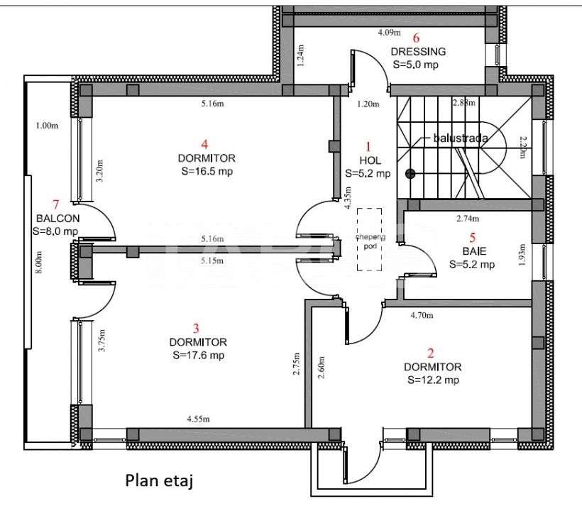 Casa de vanzare 380mp teren liber 4 camere 2 parcari Selimbar - Imagine principală: 5/17