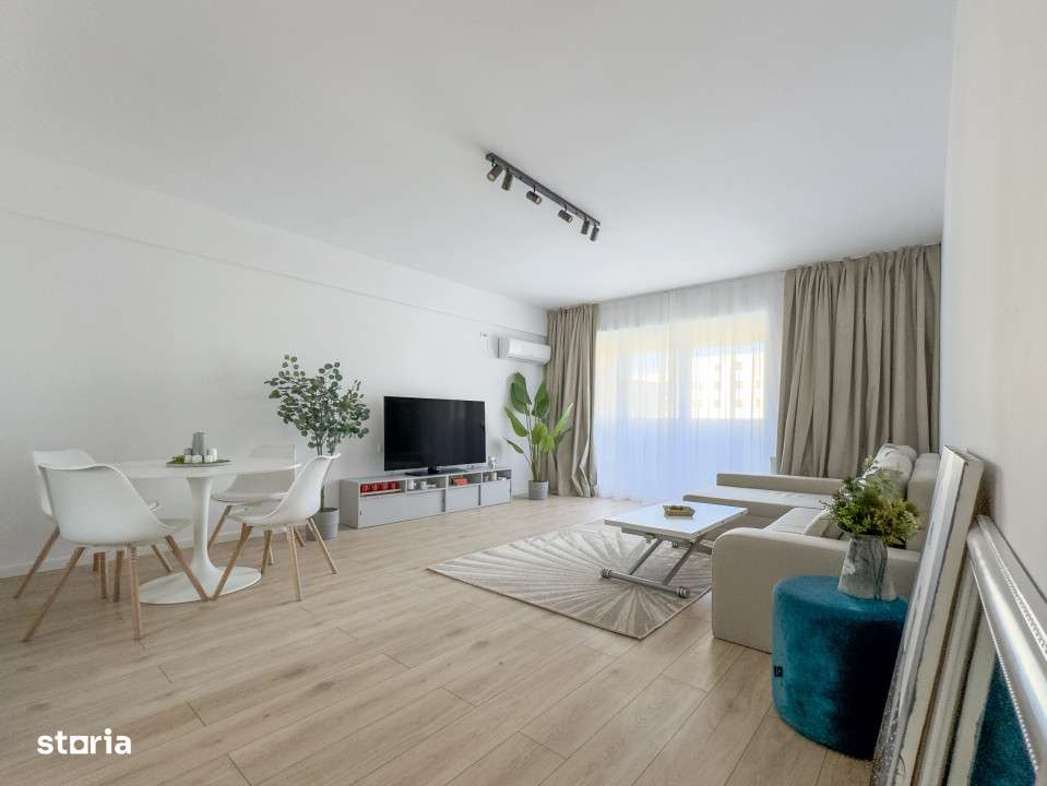 Apartament cu 2 camere in Mamaia Nord, mobilat si utilat la 250m de pl - Imagine principală: 2/15