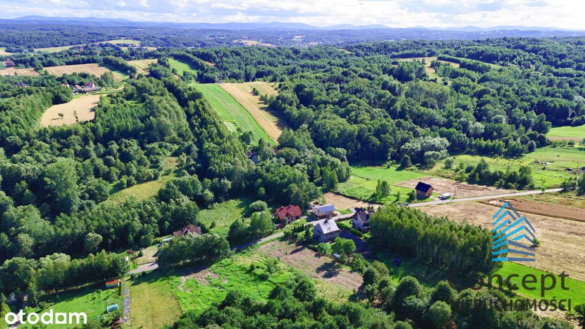 Działka 24 ary z WZ i mediami – Poręba Spytkowska - Pełny obrazek: 5/9