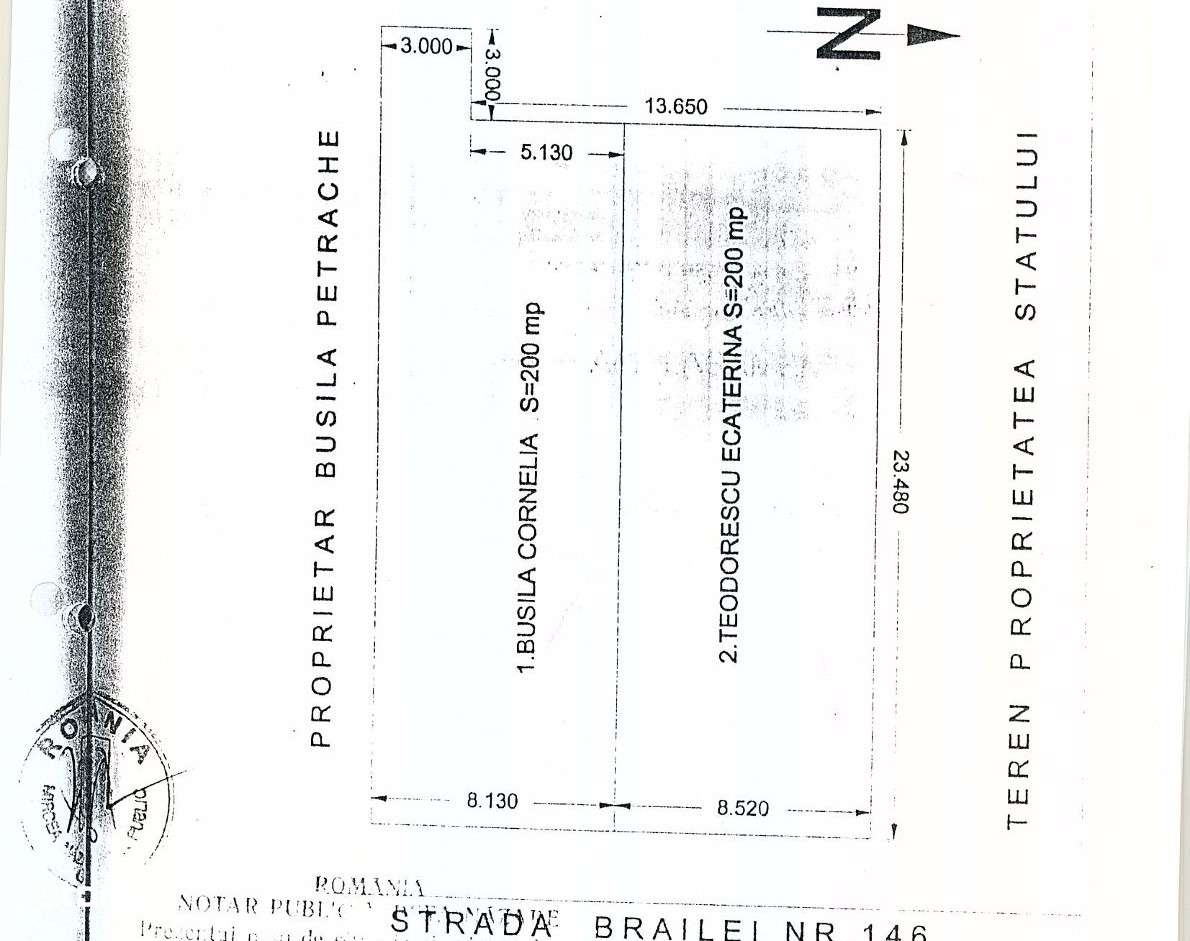 Teren premium 400 mp, str. Brăilei - Ultimul Leu (lângă Kaufland)