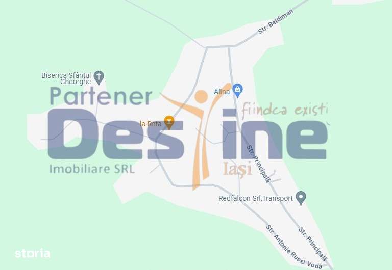 Teren 1290 mp, Gaureni, Miroslava - Imagine principală: 1/1