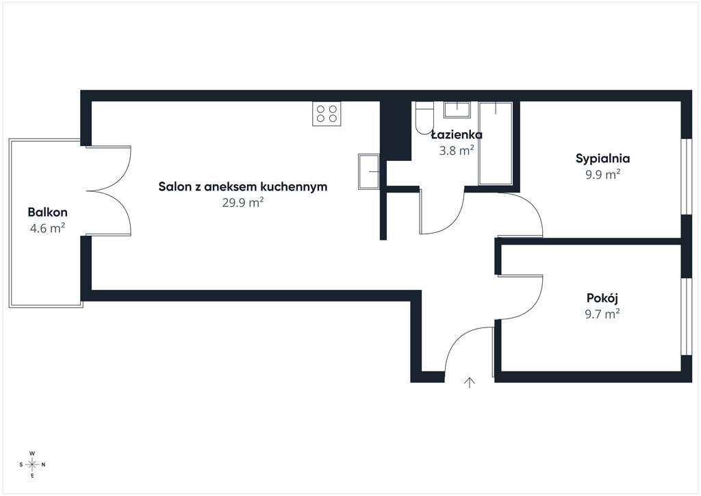 3-pokojowe mieszkanie na osiedlu Karoliny - Pełny obrazek: 3/20