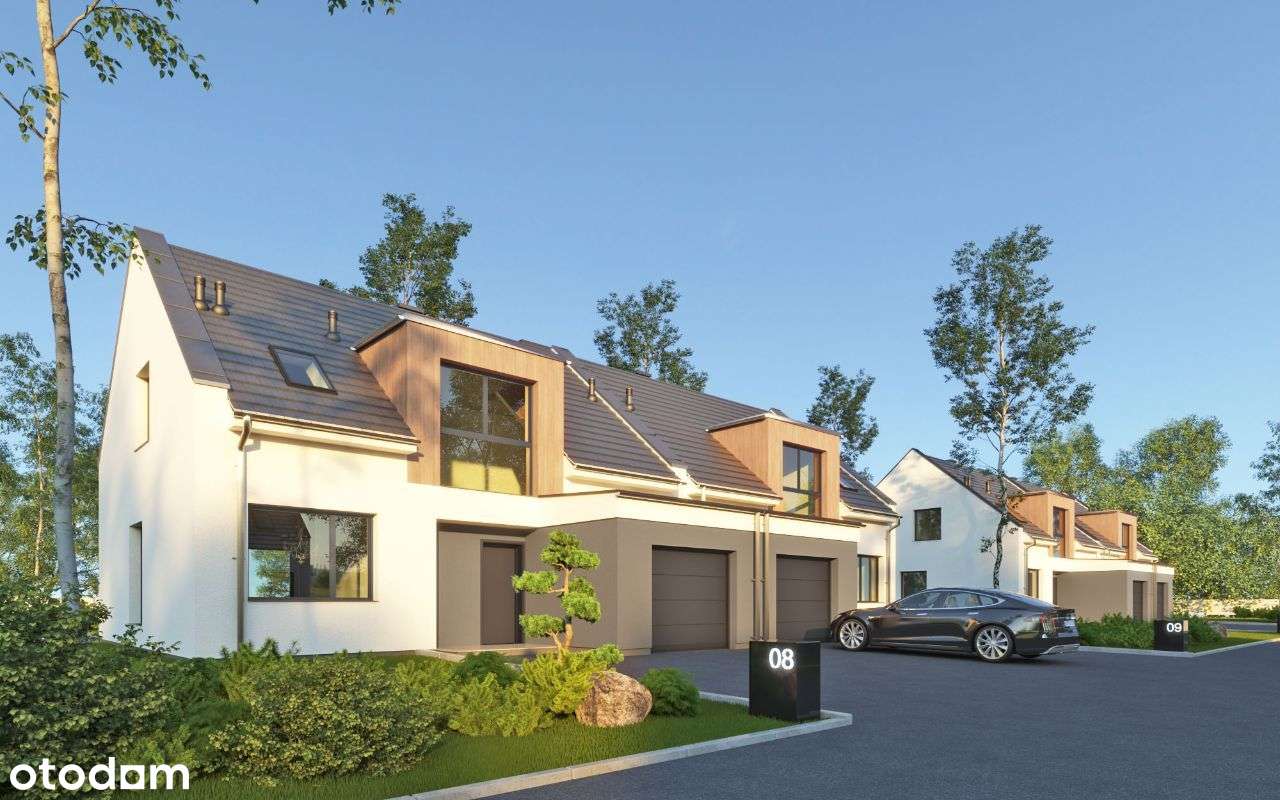 Dom w zabudowie bliźniaczej Kłodawa 151 m2.