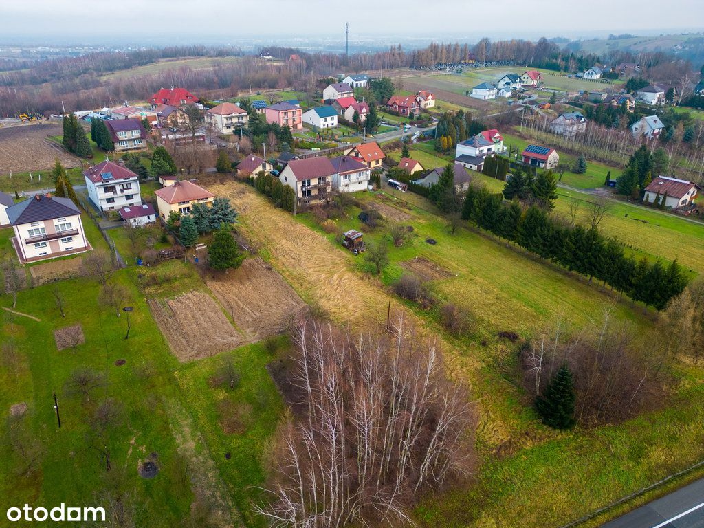 Widokowa działka budowlana przy Wieliczce/Bodzanów