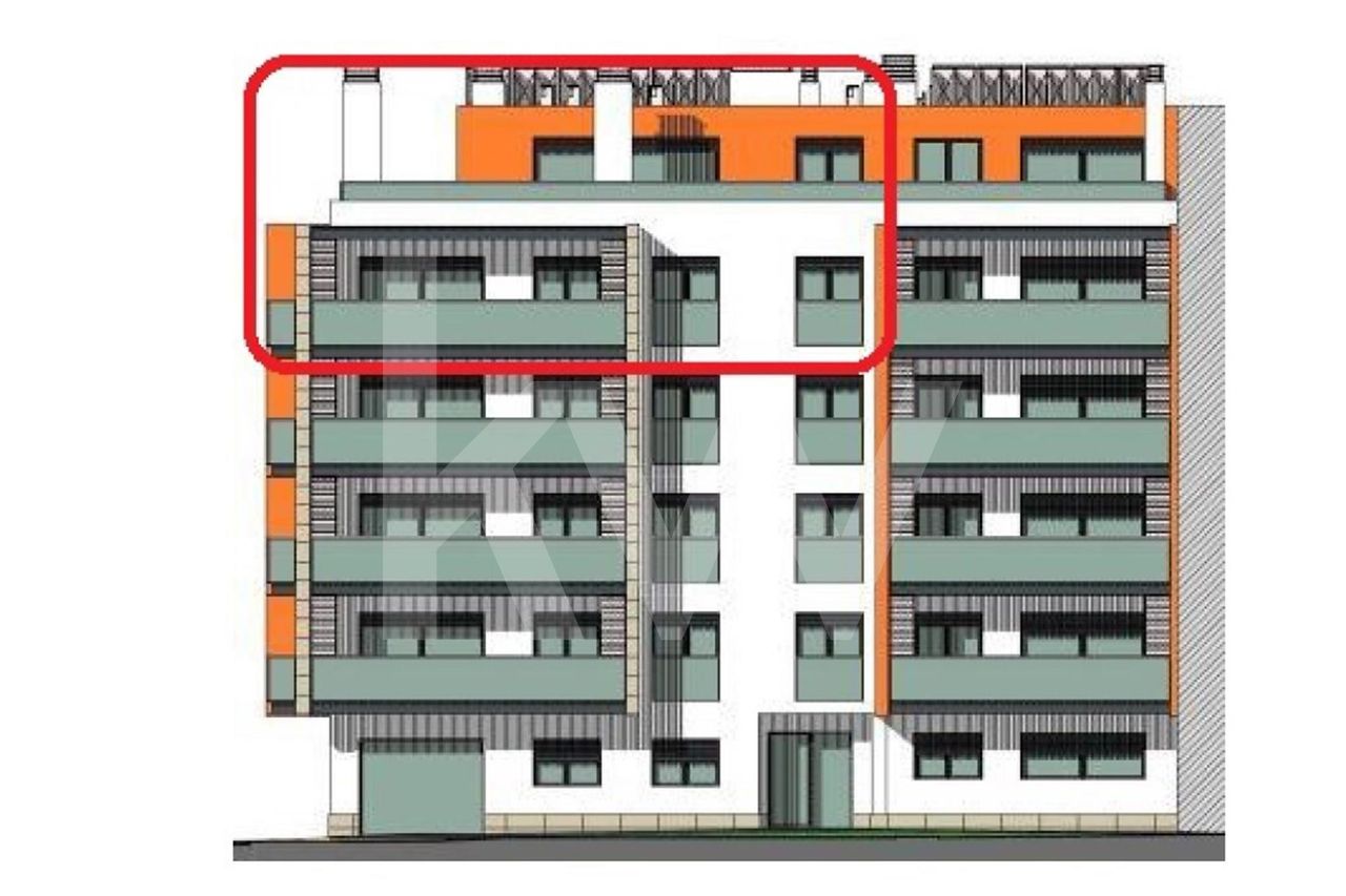 Apartamento T3+1 Duplex  em construção. Acabamentos de luxo. Terraço.