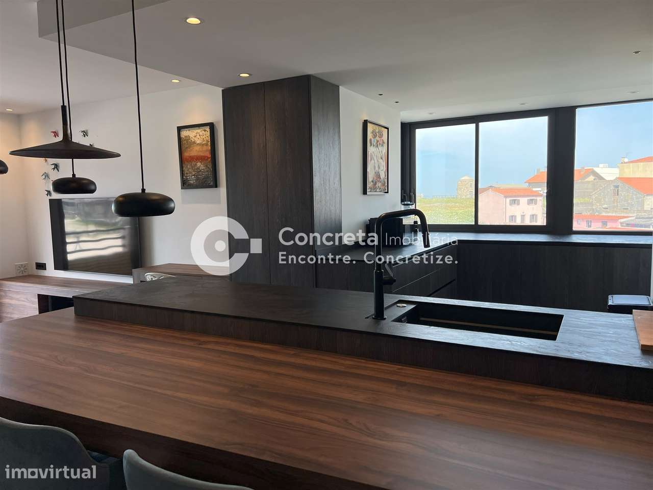 Apartamento T2 remodelado com vista mar na Póvoa de Varzim-13