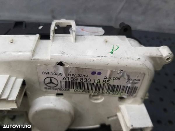 Panou comanda clima ac mercedes a class w169 a1698301385 - 2