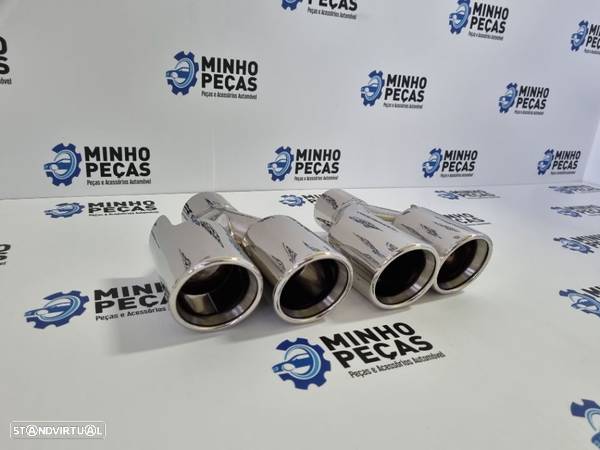 Conjunto de Ponteiras Esquerda/Direita Inox - 3