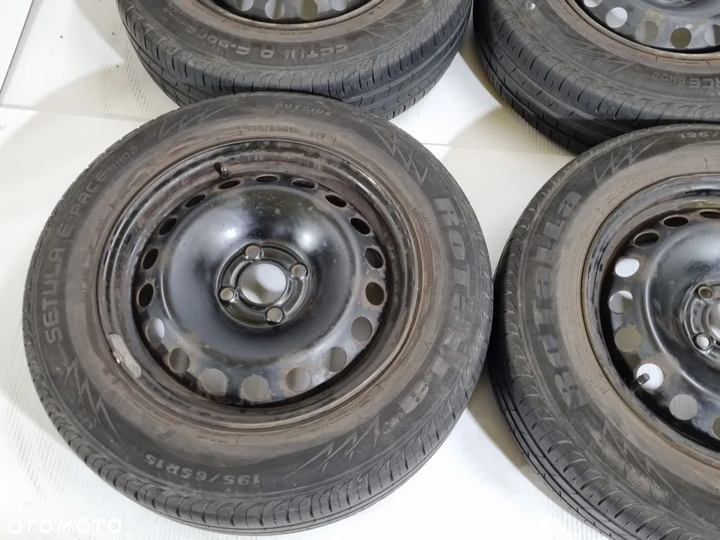 Koła K3583 Renault 4x100 195/65R15 et45 6.5jx15 stalowe letnie wysyłka-odbiór - 8