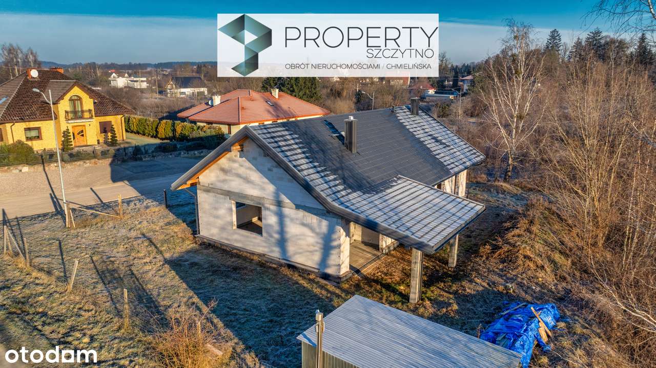 Parterowy dom w stanie surowym otwartym w Szczytnie,ul.Sybiraków - Pełny obrazek: 4/12