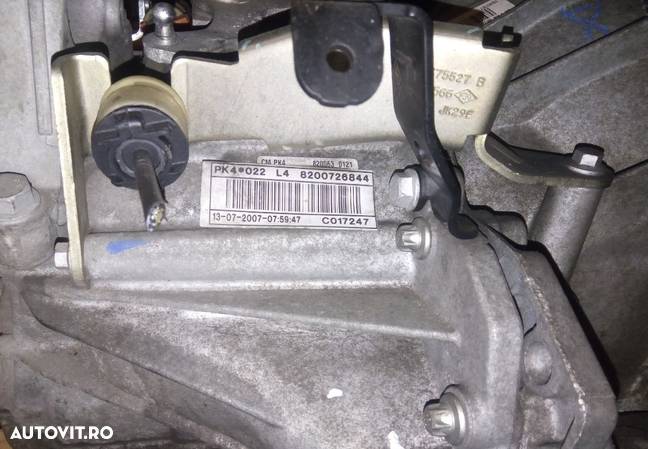 Cutie viteze 6 trepte 2.0 dci 8200726844 PK4022 Renault Trafic Scenic Laguna M9R - 5