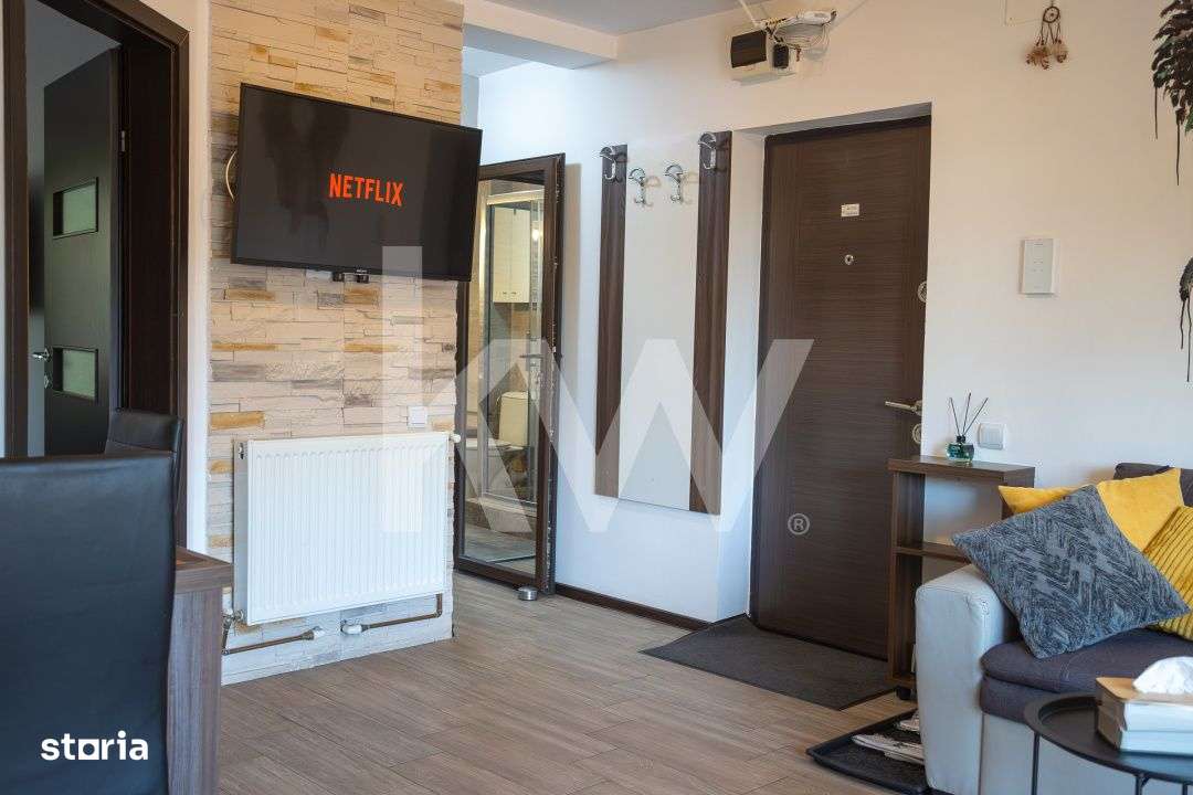 De vanzare – Studio modern, complet mobilat si utilat, zona Tractoru-7