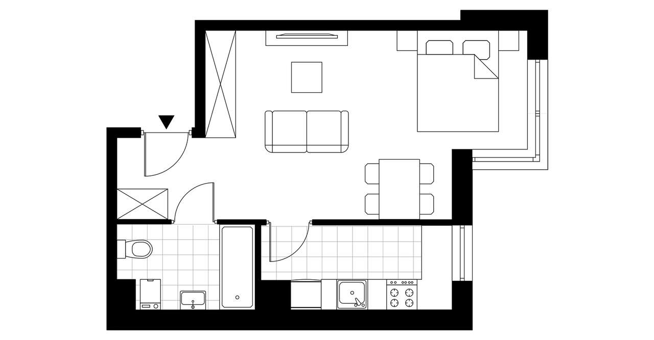 Diamentowe Tarasy | przestronne mieszkanie C/M75 - Pełny obrazek: 4/8