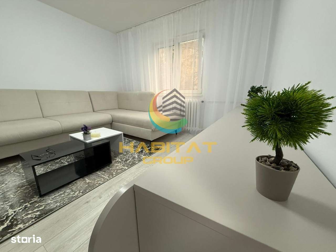 2 camere Brancoveanu-Huredin renovat mobilat utilat liber