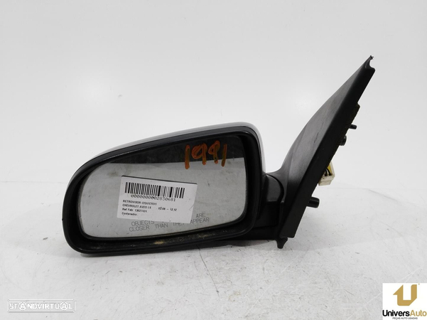 ESPELHO RETROVISOR ESQUERDO CHEVROLET AVEO / KALOS FASTBACK 2008 -13027424 - 4