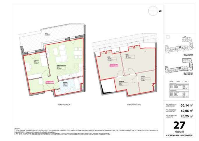 Kamienica Zamkowa | mieszkanie B_27 - Pełny obrazek: 2/6