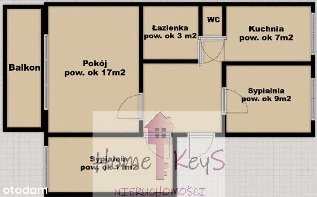 Legionowo - 3 pokoje – 4 piętro - forma gratis!-8