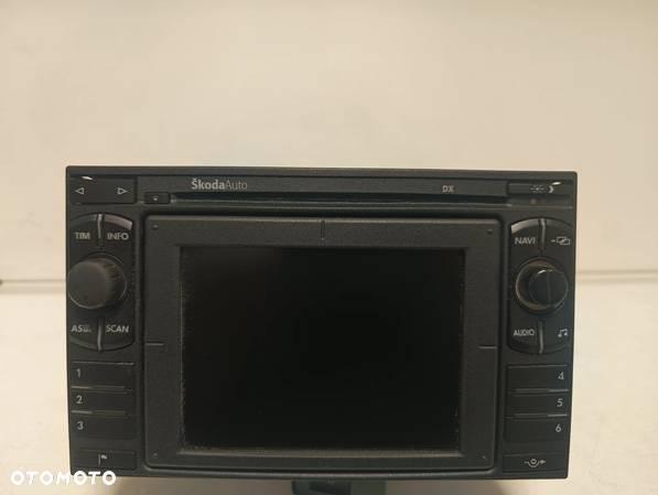 Radio nawigacja Skoda Navi 1U0035191B 2 DIN - 1