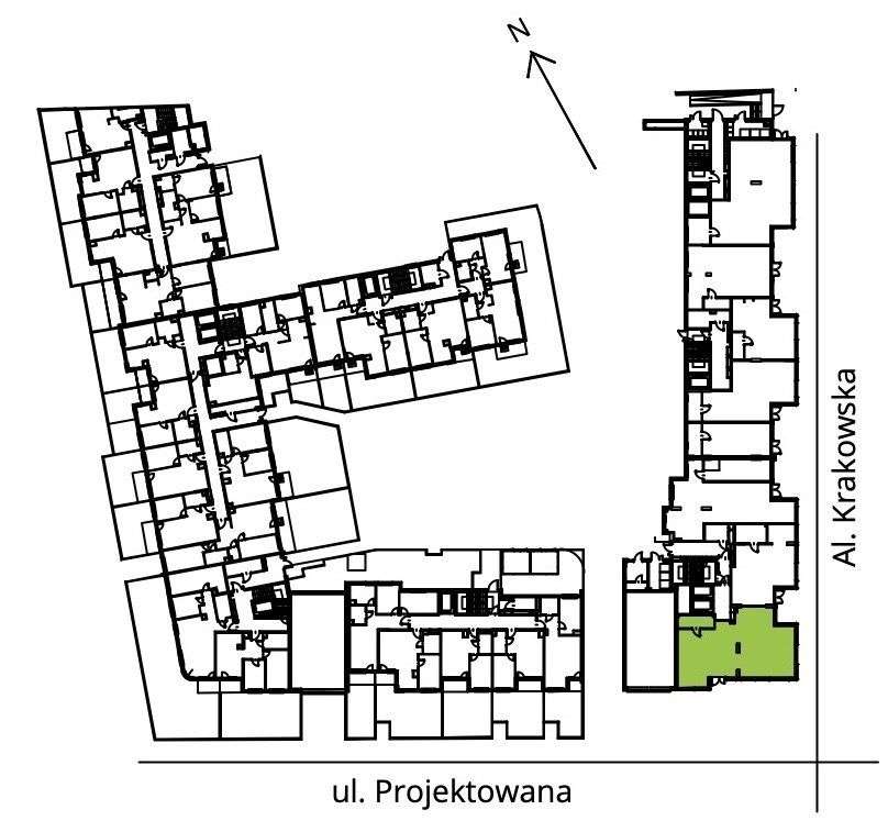 Lokal narożny 121 m2 Krakowska Vita Warszawa - Pełny obrazek: 4/9