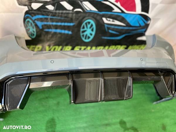 Bmw M4 G82 Spoiler Bara spate completa Carbon Package cu accesorii - 5