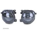 FAROIS NEVOEIRO PARA BMW SERIE 5 F10 F11 F07 LCI 13-16 LED VIDRO CROMADO - 4