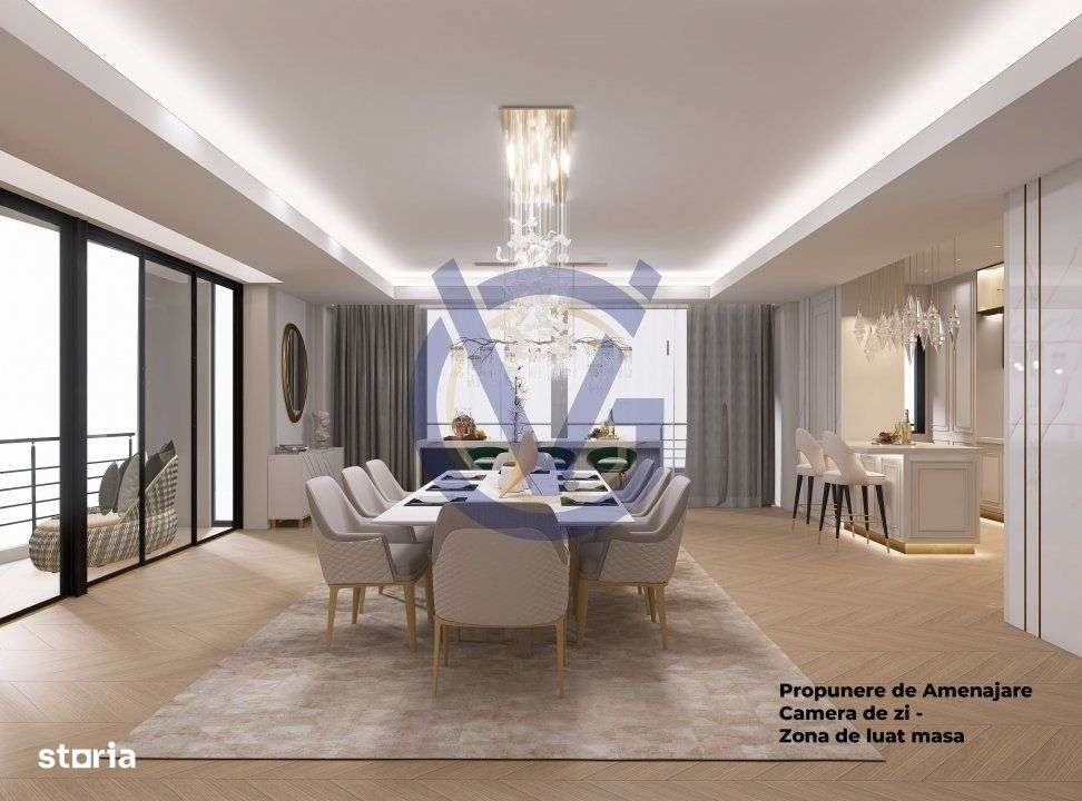 Privind in zare deasupra tuturor - PENTHOUSE unic cu terasa 191 mp - C - Imagine principală: 2/19