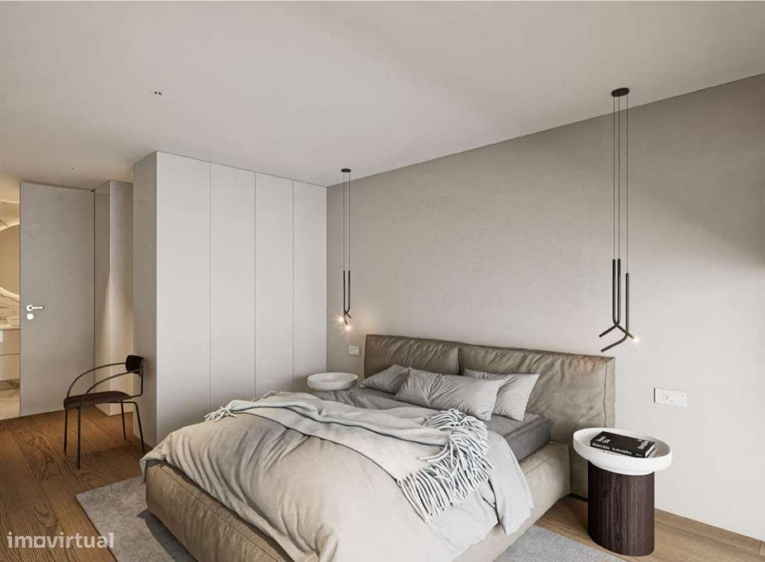 Comprar Excepcional Novo T1, Último piso Alfena Central-5