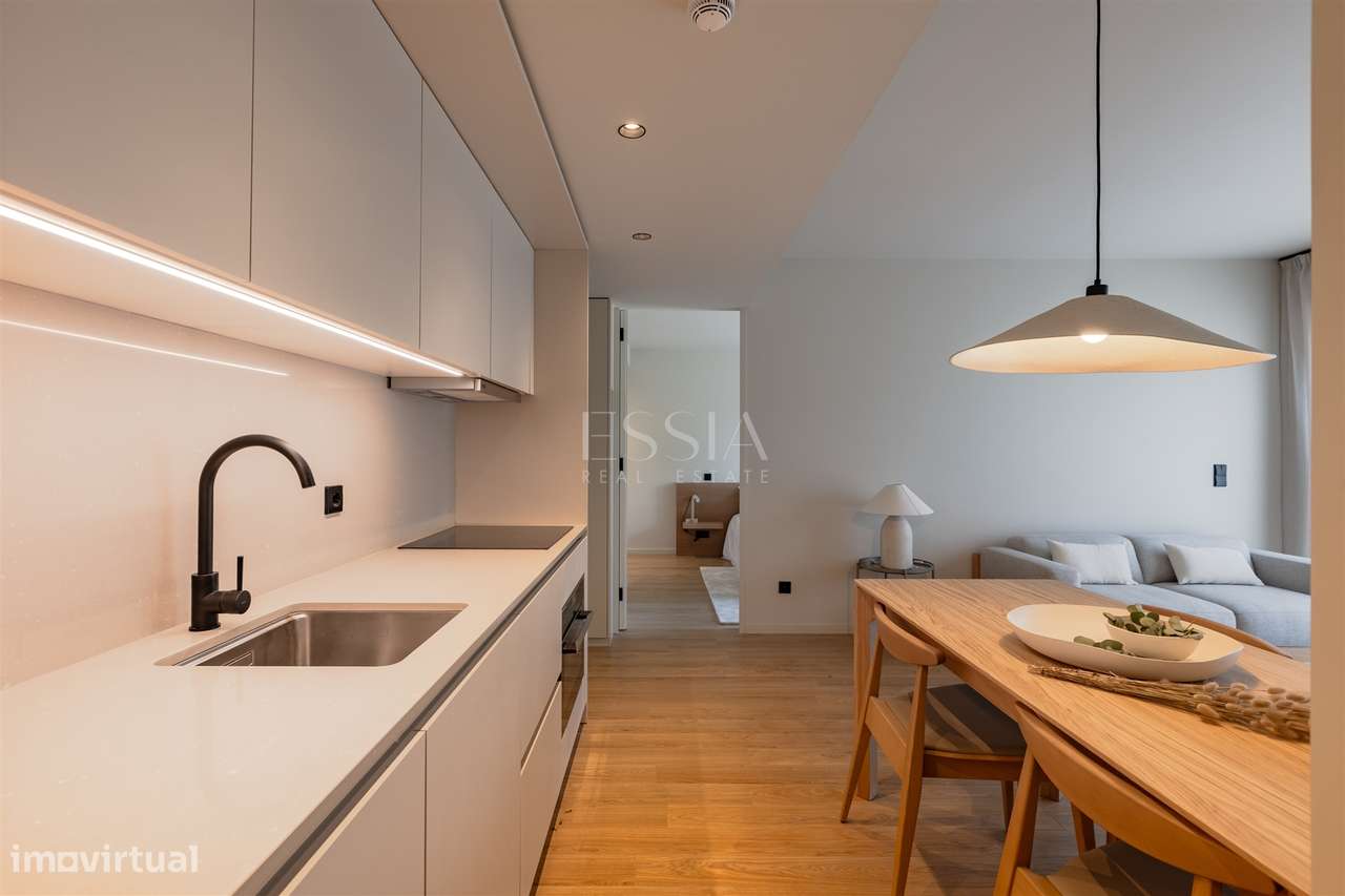 Apartamento T1 Novo com Varanda e Garagem, próximo da Câmara de Gaia - Grande imagem: 5/14