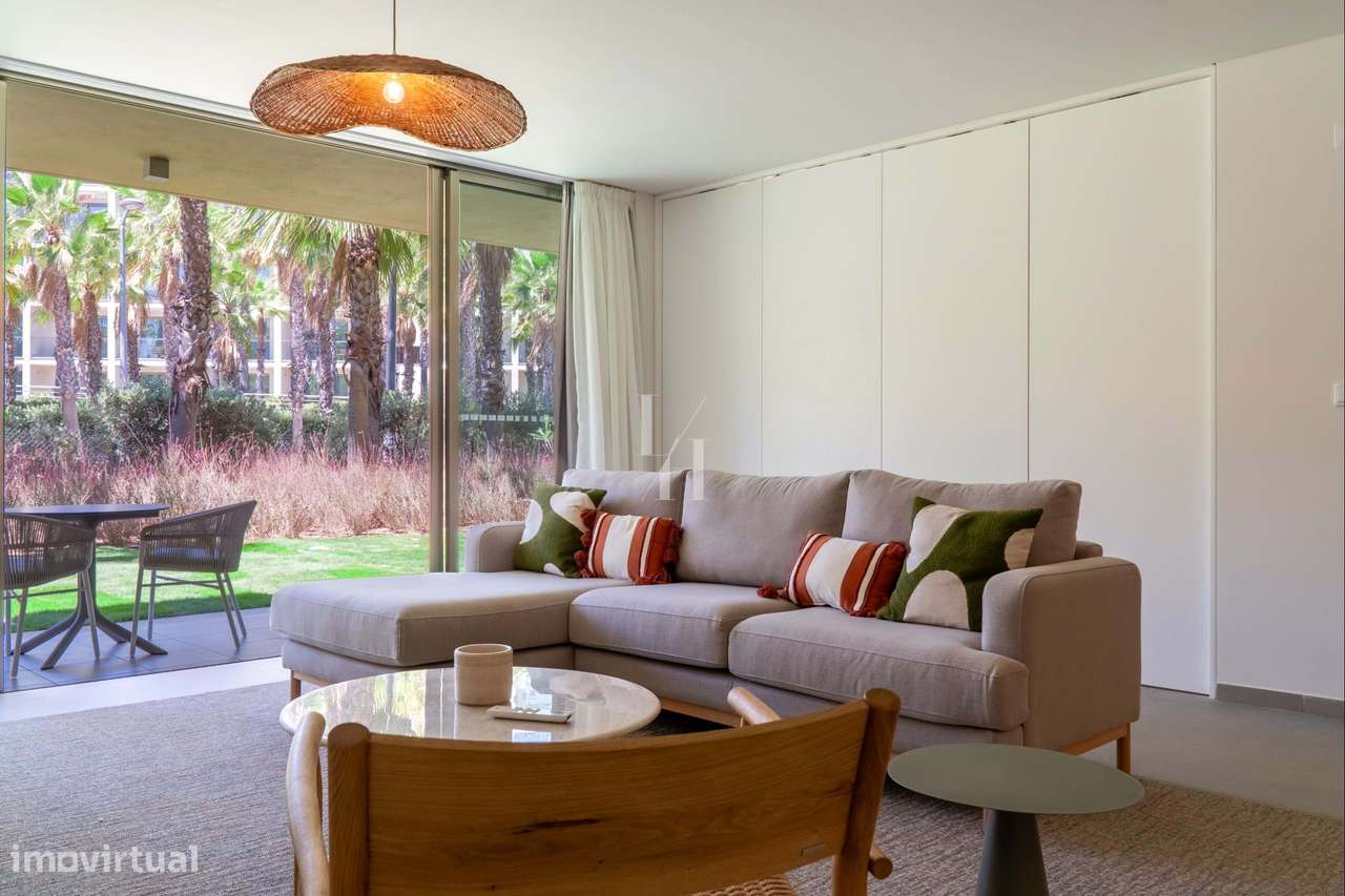 Apartamento T1+1 mobilado com jardim privativo, Herdade dos Salgados – - Grande imagem: 3/21