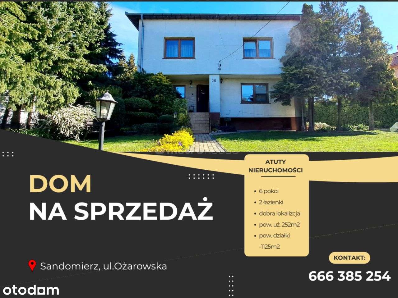 Dom z potencjałem komercyjnym w Sandomierzu