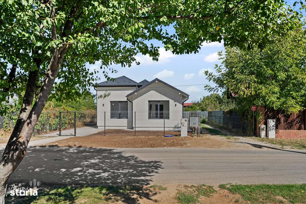 Casă nouă, parter, 500 mp teren  Siliștea Snagovului, la 500 m de lac!-0