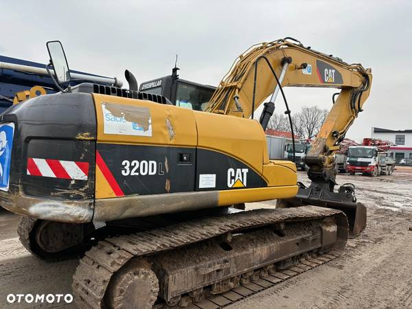 Caterpillar 320 D  / 3 łyżki skarpówka skrętna - 4