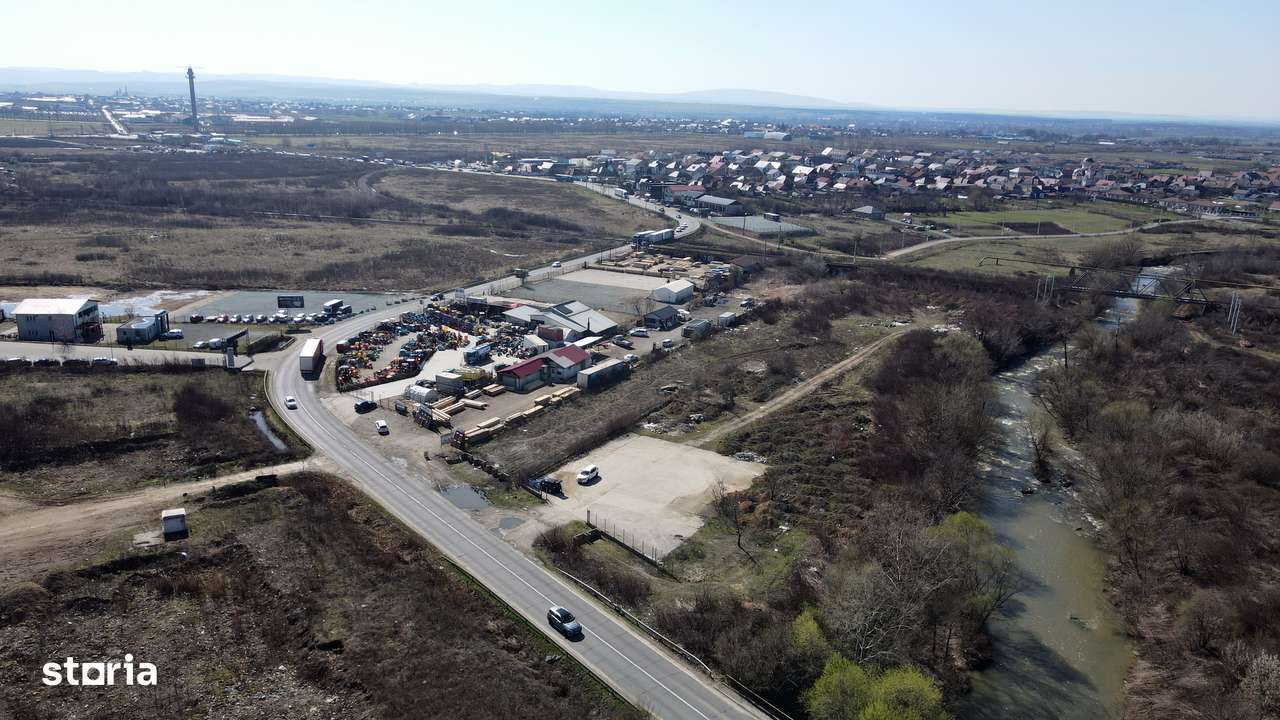 Teren pentru hale/depozite – 10.000 mp, deschidere 65 m – Str. Europa - Imagine principală: 5/7