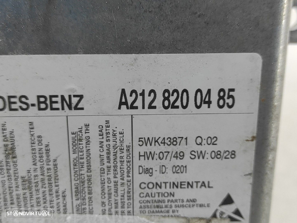 Centralina De Airbag Mercedes-Benz E-Class (W212) - 5