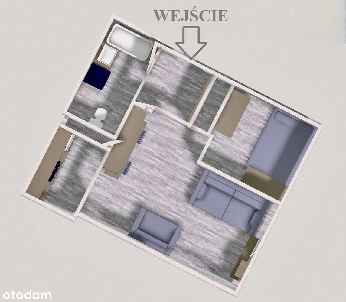 2 pokoje przy metrze Kondratowicza – idealne także jako inwestycja!-14