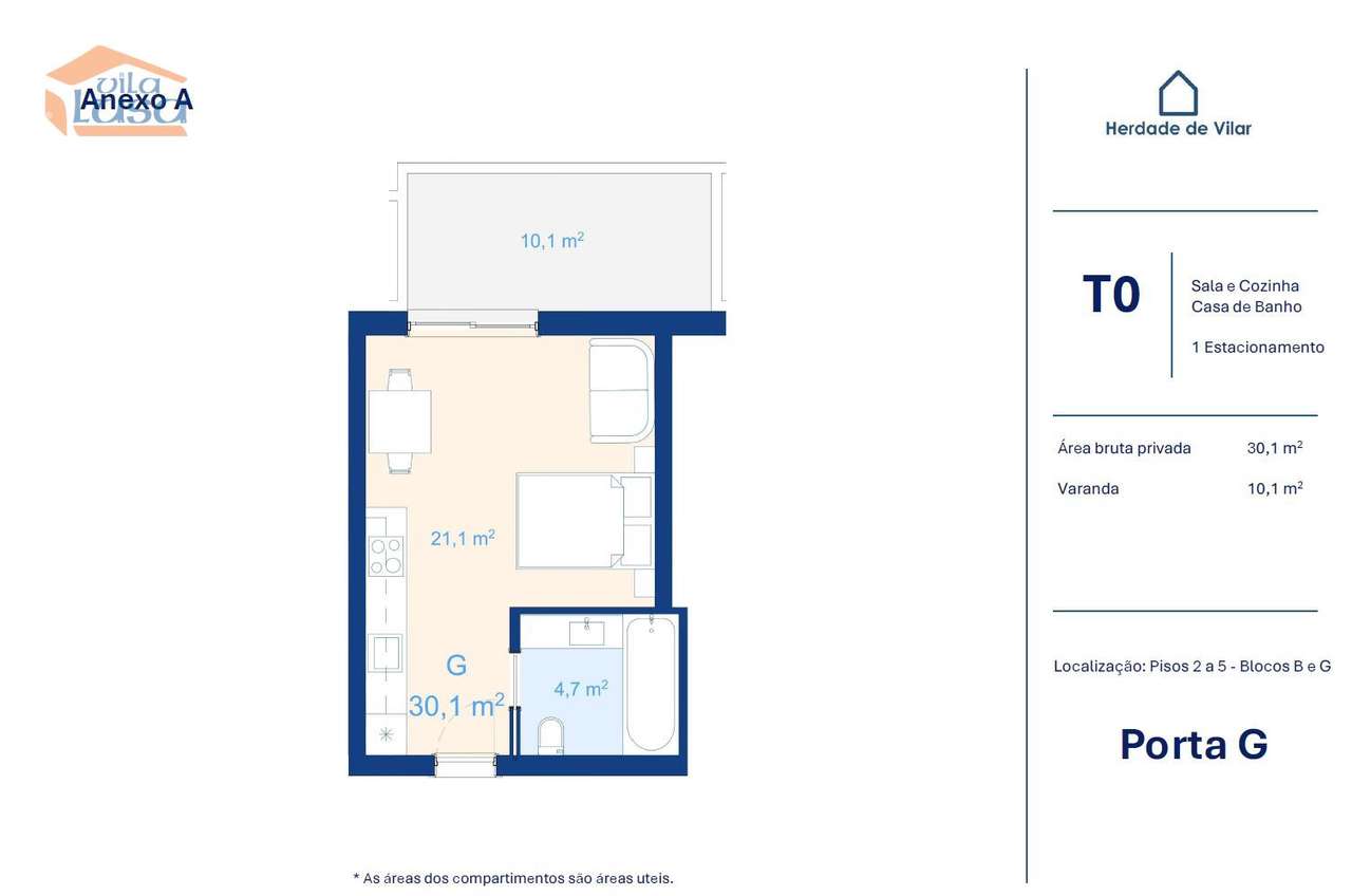 T0 Novo em Vilar de Paraiso, com varanda e lugar de garagem-27