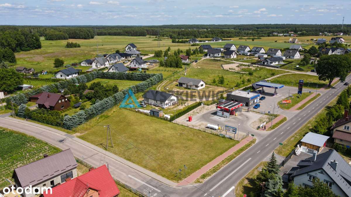 Atrakcyjna działka -Kaliska, centrum miejscowości - Pełny obrazek: 2/14