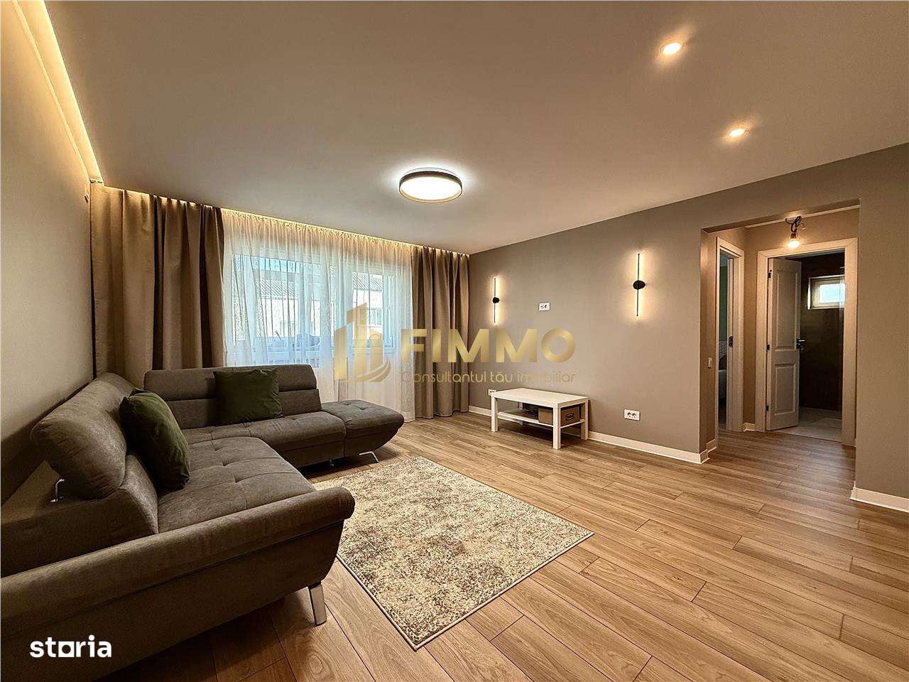 Apartament 2 cam | 55mp | Mobilat | George Enescu | ID:1431 - Imagine principală: 3/8