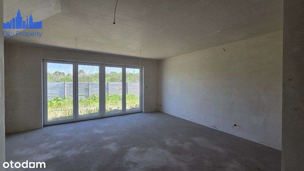 Nowoczesny segment z ogródkiem-5