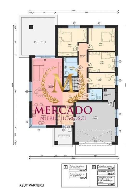 Nowoczesny, kompaktowy dom 126m2 Nowe Grabie - Pełny obrazek: 4/10