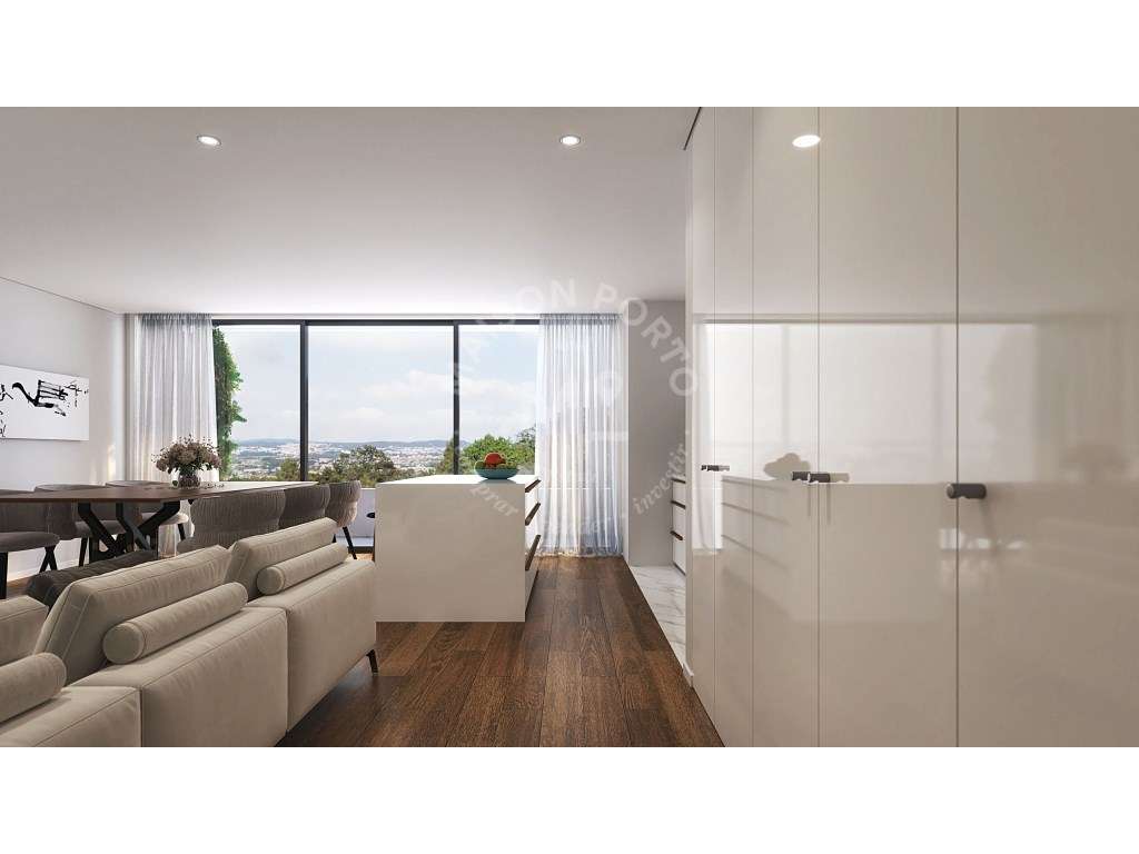 Apartamento T2 com Varanda e Lugar de Garagem em Leça da Palmeira, ...-7