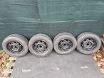 Kola Felgi R14 4x100 6J ET45 Stalowe Opony Zimowe 185/65 VW Skoda Seat - 2