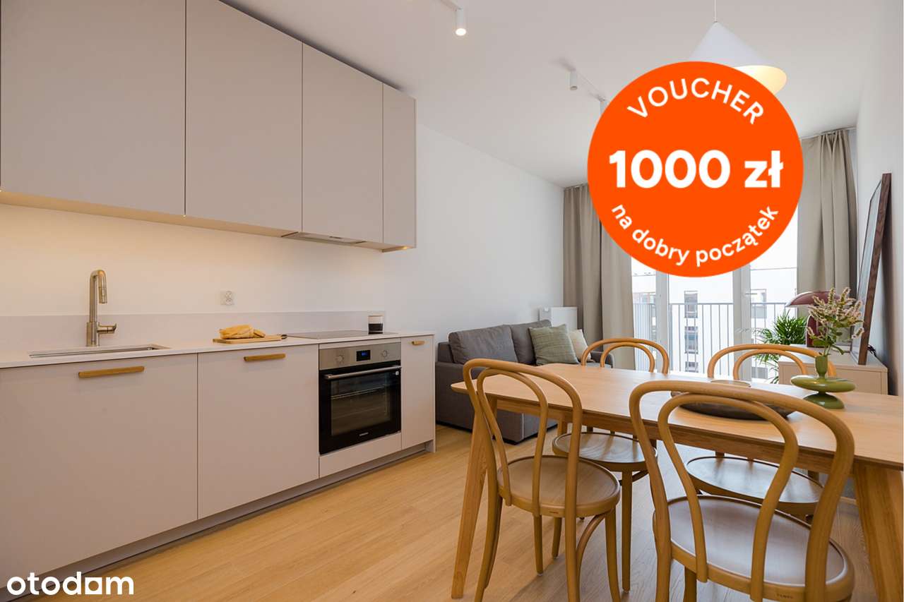 3-pok | Voucher 1k na wyposażenie! | Balkon | Bez prowizji