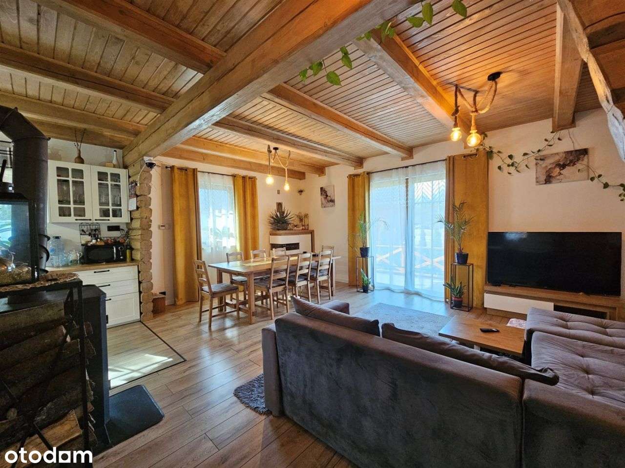 Drewniany dom 100 m² Trzebunia.-13