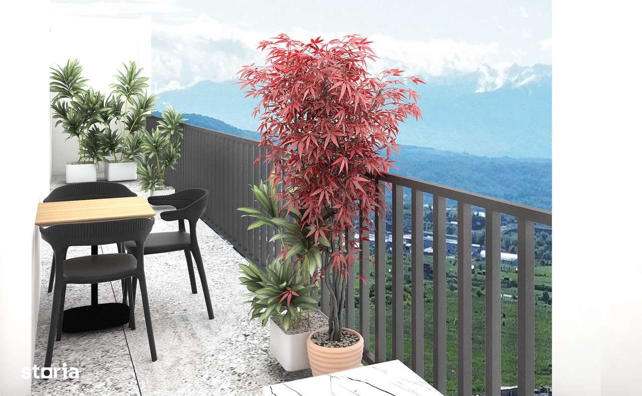 Ap 3 camere dec 63 mp utili balcon 15mp Orhideea D-na Stanca Selimbar - Imagine principală: 1/8