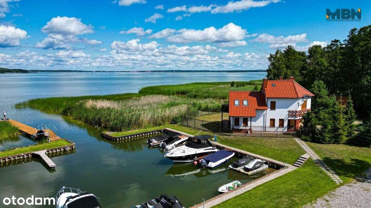 Dom z portem nad jeziorem Niegocin - Rydzewo - Pełny obrazek: 4/16