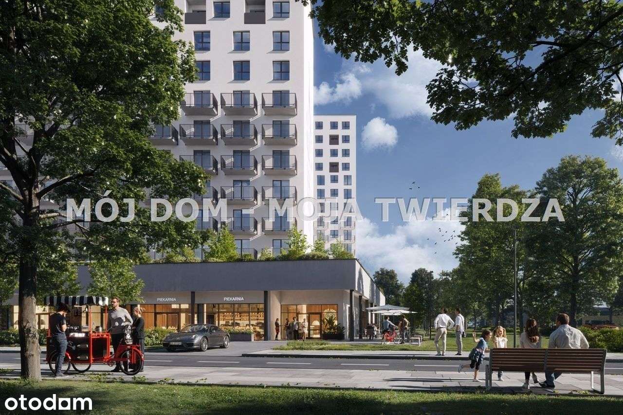 2-pokojowe mieszkanie z loggią na 10. piętrze — Kraków, 29. Listopada-2